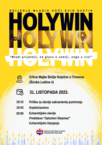 Holywin - Bdijenje mladih uoči Svih svetih